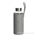 The High Borosilicate Glass Water Bottle with Tumbler